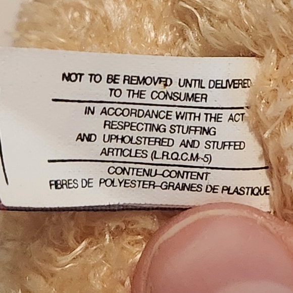 6" Douglas beige fluffy Bunny rabbit plush stuffed animal - Picture 14 of 15